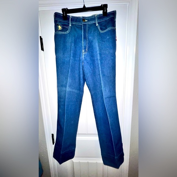 BRAXTON VTG 70’s 80’s Stretch Jeans Women's Dark Wash Sz.36 - Picture 1 of 11